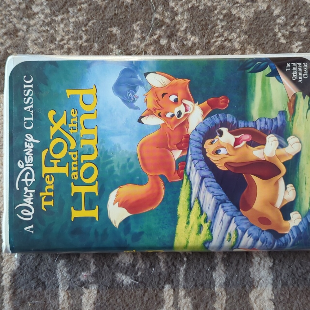 The Fox and the Hound VHS